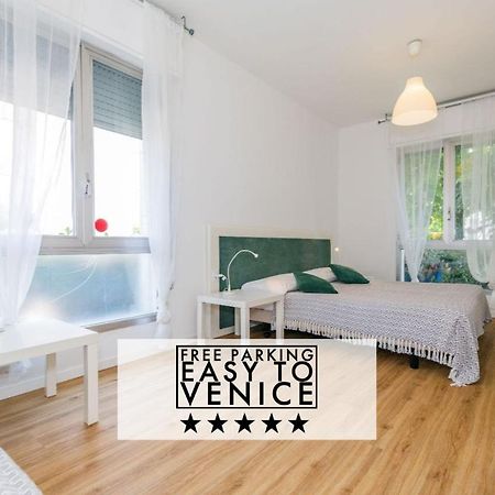 Appartamento Hapton House Elite2 Comodo - Free Park - Accesso Easy A Venezia Mestre Esterno foto